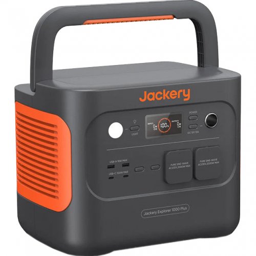 Купить Зарядная станция Jackery Explorer 1000 Plus 2000W 1264Wh (21-0001-000029) - цена в Харькове, Киеве, Днепре, Одессе
в интернет-магазине Telemart фото