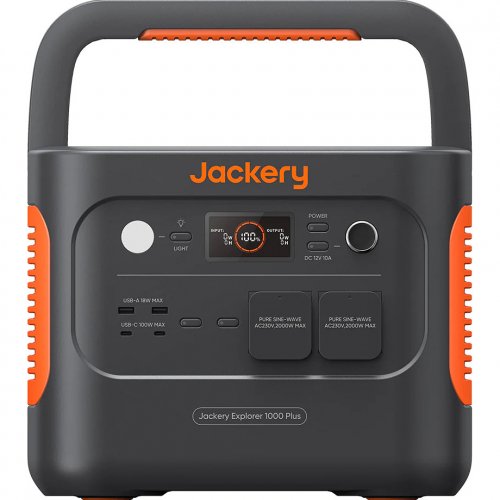 Купить Зарядная станция Jackery Explorer 1000 Plus 2000W 1264Wh (21-0001-000029) - цена в Харькове, Киеве, Днепре, Одессе
в интернет-магазине Telemart фото