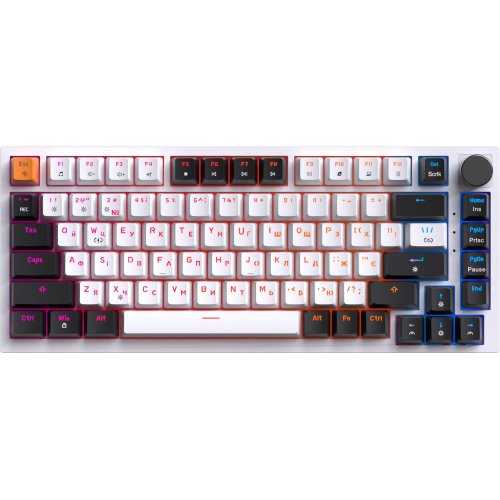 Photo Keyboard GamePro MK160 Outemu Red Hot-Swap RGB White