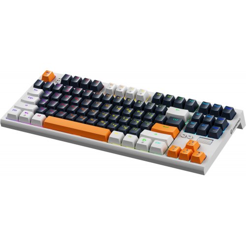 Photo Keyboard GamePro MK180 Outemu Red Hot-Swap RGB White