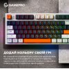 Photo Keyboard GamePro MK180 Outemu Red Hot-Swap RGB White