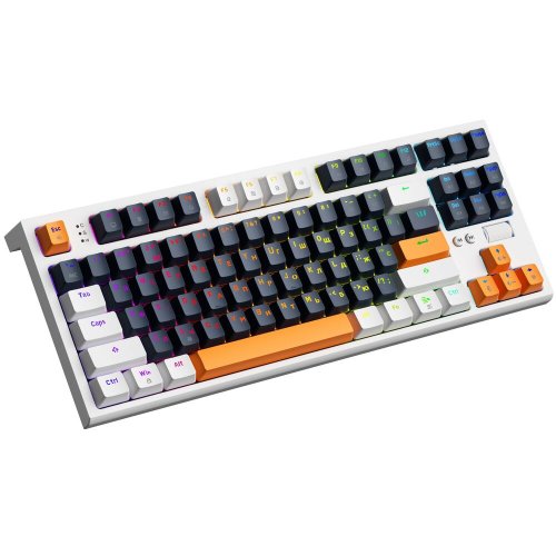 Photo Keyboard GamePro MK180 Outemu Red Hot-Swap RGB White