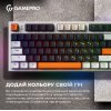 Photo Keyboard GamePro MK180 Outemu Red Hot-Swap RGB White