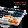 Photo Keyboard GamePro MK180 Outemu Red Hot-Swap RGB White