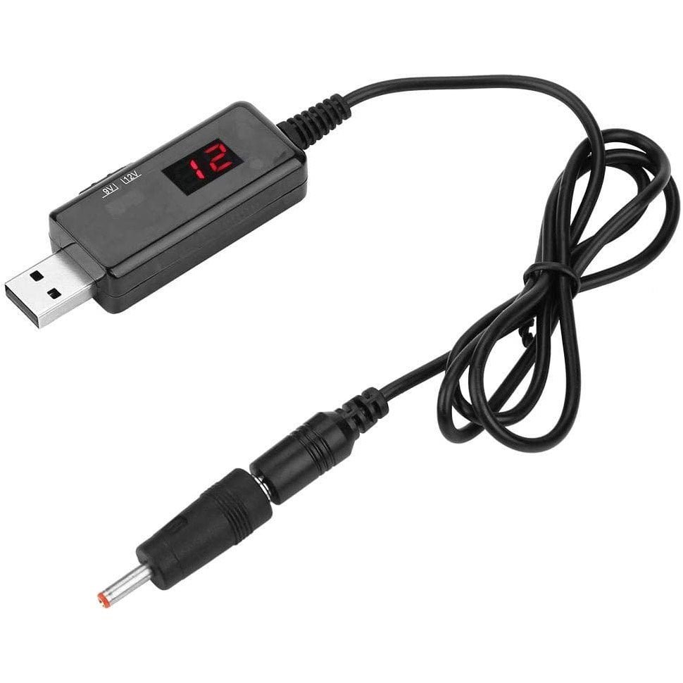 Купить Кабель питания для роутера от повербанка USB 5V - DC 9V/12V 0.8m ...