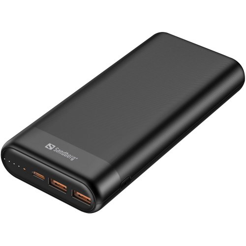 Купить Powerbank Sandberg 20000mAh 65W (420-62) - цена в Харькове, Киеве, Днепре, Одессе
в интернет-магазине Telemart фото