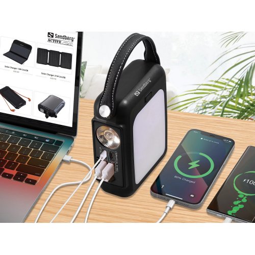 Купить Powerbank Sandberg 20000mAh 20W (420-79) - цена в Харькове, Киеве, Днепре, Одессе
в интернет-магазине Telemart фото