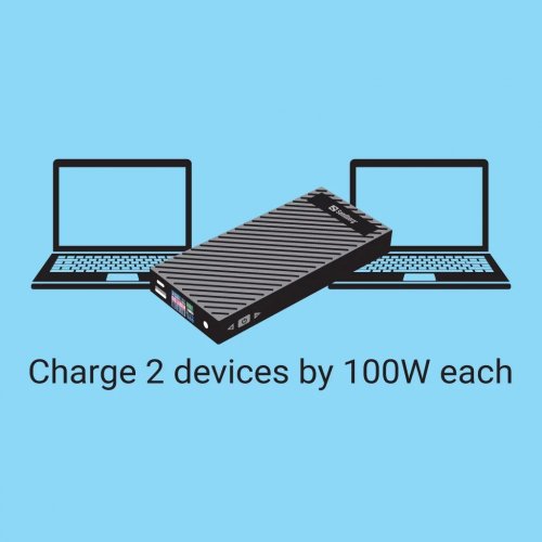 Купити Powerbank Sandberg 30000mAh 100W (420-88) - ціна в Києві, Львові, Вінниці, Хмельницькому, Франківську, Україні | інтернет-магазин TELEMART.UA фото