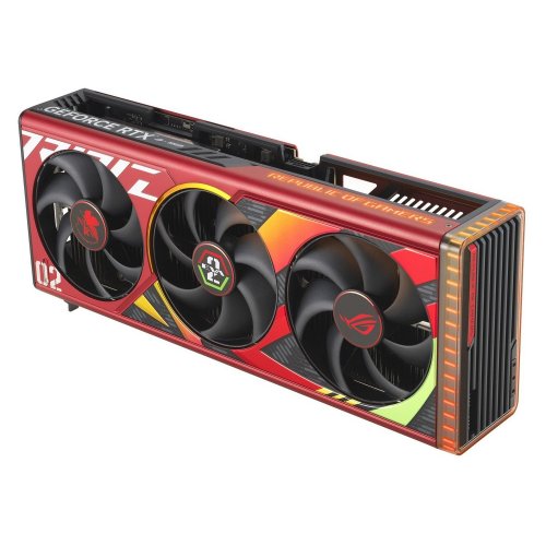 Купить Видеокарта Asus ROG Strix GeForce RTX 4090 OC EVA-02 Edition 24576MB (ROG-STRIX-RTX4090-O24G-EVA-02-EDITION FR) Factory Recertified с проверкой совместимости: обзор, характеристики, цена в Киеве, Днепре, Одессе, Харькове, Украине | интернет-магазин TELEMART.UA фото