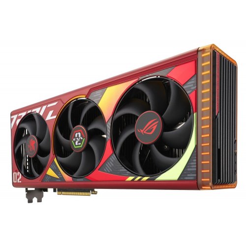 Купить Видеокарта Asus ROG Strix GeForce RTX 4090 OC EVA-02 Edition 24576MB (ROG-STRIX-RTX4090-O24G-EVA-02-EDITION FR) Factory Recertified с проверкой совместимости: обзор, характеристики, цена в Киеве, Днепре, Одессе, Харькове, Украине | интернет-магазин TELEMART.UA фото