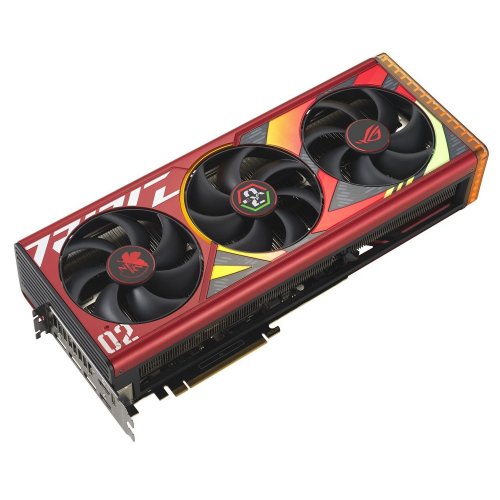 Купить Видеокарта Asus ROG Strix GeForce RTX 4090 OC EVA-02 Edition 24576MB (ROG-STRIX-RTX4090-O24G-EVA-02-EDITION FR) Factory Recertified с проверкой совместимости: обзор, характеристики, цена в Киеве, Днепре, Одессе, Харькове, Украине | интернет-магазин TELEMART.UA фото