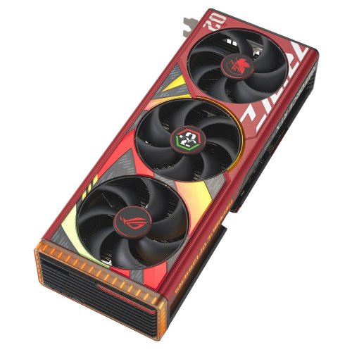 Відеокарта Asus ROG Strix GeForce RTX 4090 OC EVA-02 Edition 24576MB (ROG-STRIX-RTX4090-O24G-EVA-02-EDITION FR) Factory Recertified купити з перевіркою сумісності: огляд, характеристики, ціна у Києві, Львові, Вінниці, Хмельницькому, Івано-Франківську, Україні | інтернет-магазин TELEMART.UA фото