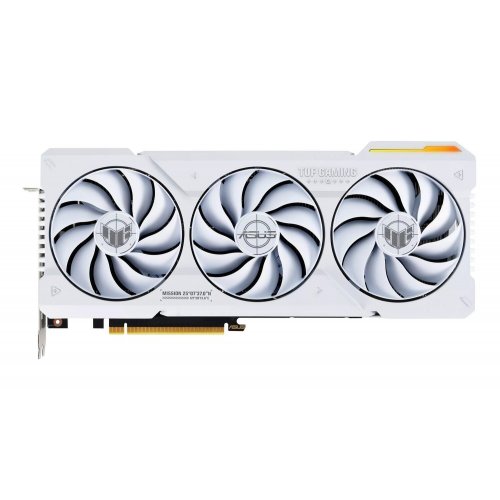 Фото Видеокарта Asus TUF Gaming GeForce RTX 4070 Ti SUPER OC White 16384MB (TUF-RTX4070TIS-O16G-WHITE-GAMING FR) Factory Recertified