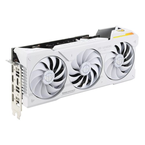 Продать Видеокарта Asus TUF Gaming GeForce RTX 4070 Ti SUPER OC White 16384MB (TUF-RTX4070TIS-O16G-WHITE-GAMING FR) Factory Recertified по Trade-In интернет-магазине Телемарт - Киев, Днепр, Украина фото