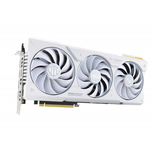 Продать Видеокарта Asus TUF Gaming GeForce RTX 4070 Ti SUPER OC White 16384MB (TUF-RTX4070TIS-O16G-WHITE-GAMING FR) Factory Recertified по Trade-In интернет-магазине Телемарт - Киев, Днепр, Украина фото