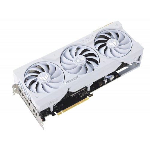 Продать Видеокарта Asus TUF Gaming GeForce RTX 4070 Ti SUPER OC White 16384MB (TUF-RTX4070TIS-O16G-WHITE-GAMING FR) Factory Recertified по Trade-In интернет-магазине Телемарт - Киев, Днепр, Украина фото