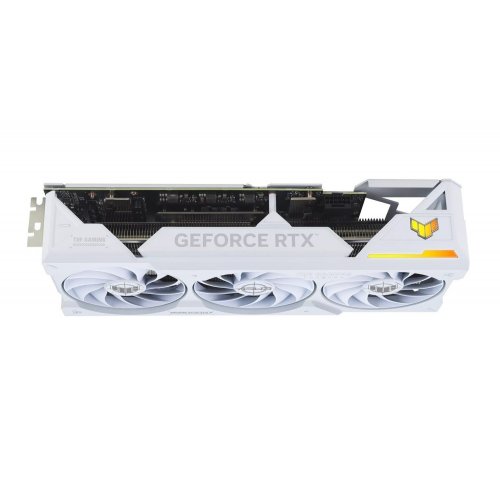 Фото Відеокарта Asus TUF Gaming GeForce RTX 4070 Ti SUPER OC White 16384MB (TUF-RTX4070TIS-O16G-WHITE-GAMING FR) Factory Recertified