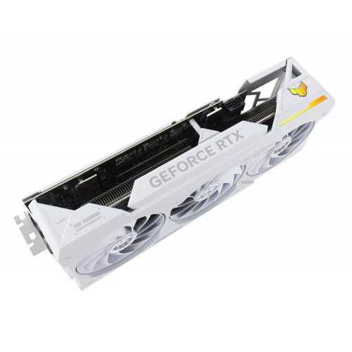 Продать Видеокарта Asus TUF Gaming GeForce RTX 4070 Ti SUPER OC White 16384MB (TUF-RTX4070TIS-O16G-WHITE-GAMING FR) Factory Recertified по Trade-In интернет-магазине Телемарт - Киев, Днепр, Украина фото