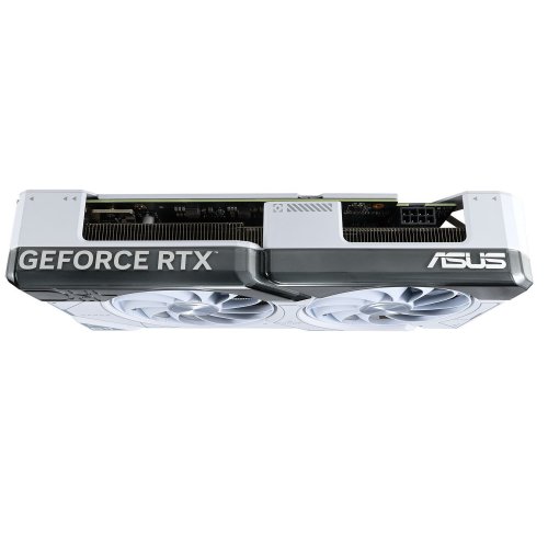 Відеокарта Asus Dual GeForce RTX 4070 12288MB (DUAL-RTX4070-12G-WHITE FR) Factory Recertified купити з перевіркою сумісності: огляд, характеристики, ціна у Києві, Львові, Вінниці, Хмельницькому, Івано-Франківську, Україні | інтернет-магазин TELEMART.UA фото