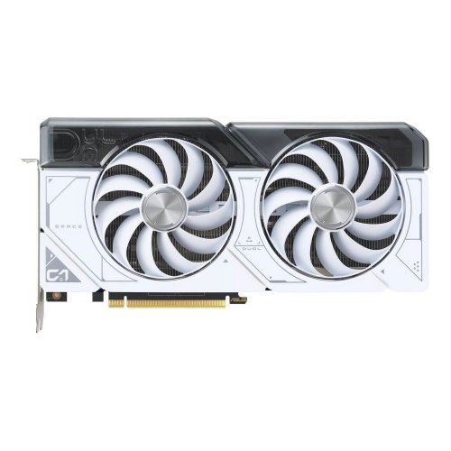 Відеокарта Asus Dual GeForce RTX 4070 SUPER OC White 12228MB (DUAL-RTX4070S-O12G-WHITE FR) Factory Recertified купити з перевіркою сумісності: огляд, характеристики, ціна у Києві, Львові, Вінниці, Хмельницькому, Івано-Франківську, Україні | інтернет-магазин TELEMART.UA фото