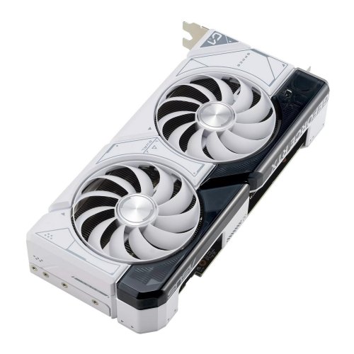 Photo Video Graphic Card Asus Dual GeForce RTX 4070 SUPER OC White 12228MB (DUAL-RTX4070S-O12G-WHITE FR) Factory Recertified