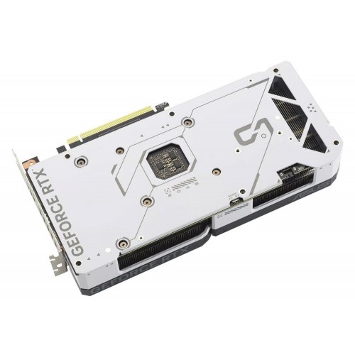 Відеокарта Asus Dual GeForce RTX 4070 SUPER OC White 12228MB (DUAL-RTX4070S-O12G-WHITE FR) Factory Recertified купити з перевіркою сумісності: огляд, характеристики, ціна у Києві, Львові, Вінниці, Хмельницькому, Івано-Франківську, Україні | інтернет-магазин TELEMART.UA фото