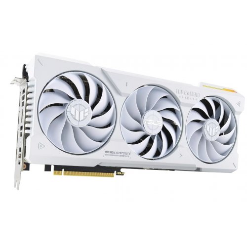 Photo Video Graphic Card Asus TUF GeForce RTX 4070 Ti Gaming White OC 12288MB (TUF-RTX4070TI-O12G-WHITE-GAMING FR) Factory Recertified