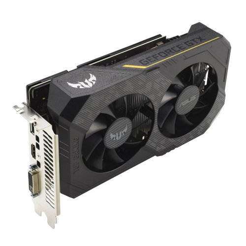 Продать Видеокарта Asus TUF GeForce GTX 1650 Gaming V2 4096MB (TUF-GTX1650-4GD6-P-V2-GAMING FR) Factory Recertified по Trade-In интернет-магазине Телемарт - Киев, Днепр, Украина фото