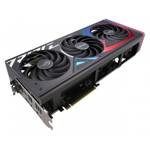 Відеокарта Asus ROG Strix GeForce RTX 4070 SUPER OC 12228MB (ROG-STRIX-RTX4070S-O12G-GAMING FR) Factory Recertified купити з перевіркою сумісності: огляд, характеристики, ціна у Києві, Львові, Вінниці, Хмельницькому, Івано-Франківську, Україні | інтернет-магазин TELEMART.UA фото