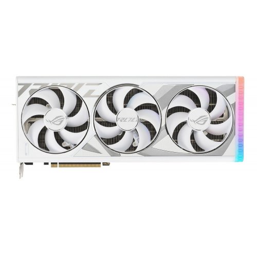 Купить Видеокарта Asus ROG Strix GeForce RTX 4090 24576MB (ROG-STRIX-RTX4090-24G-WHITE FR) Factory Recertified с проверкой совместимости: обзор, характеристики, цена в Киеве, Днепре, Одессе, Харькове, Украине | интернет-магазин TELEMART.UA фото