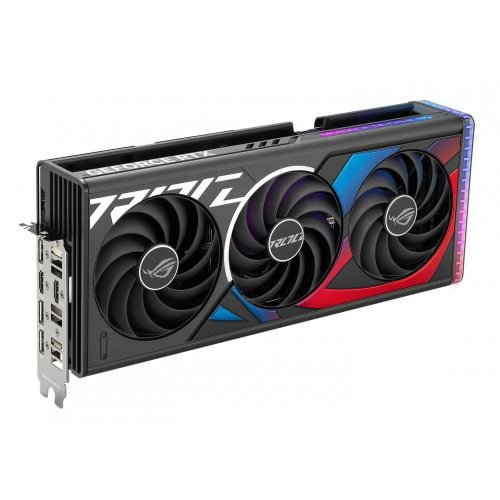 Відеокарта Asus ROG Strix GeForce RTX 4070 Ti SUPER OC 16384MB (ROG-STRIX-RTX4070TIS-O16G-GAMING FR) Factory Recertified купити з перевіркою сумісності: огляд, характеристики, ціна у Києві, Львові, Вінниці, Хмельницькому, Івано-Франківську, Україні | інтернет-магазин TELEMART.UA фото