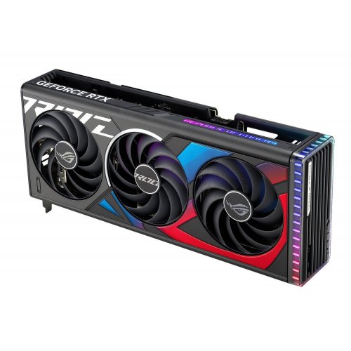 Відеокарта Asus ROG Strix GeForce RTX 4070 Ti SUPER OC 16384MB (ROG-STRIX-RTX4070TIS-O16G-GAMING FR) Factory Recertified купити з перевіркою сумісності: огляд, характеристики, ціна у Києві, Львові, Вінниці, Хмельницькому, Івано-Франківську, Україні | інтернет-магазин TELEMART.UA фото