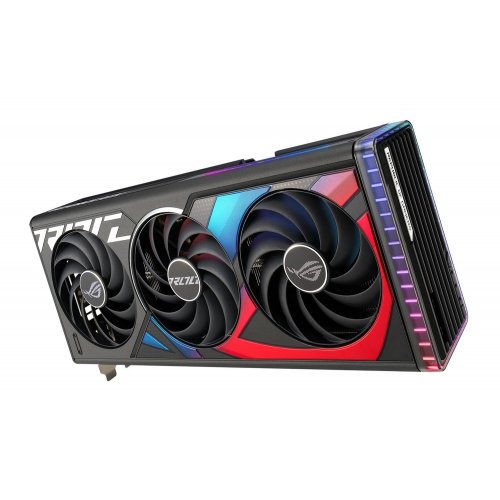 Відеокарта Asus ROG Strix GeForce RTX 4070 Ti SUPER OC 16384MB (ROG-STRIX-RTX4070TIS-O16G-GAMING FR) Factory Recertified купити з перевіркою сумісності: огляд, характеристики, ціна у Києві, Львові, Вінниці, Хмельницькому, Івано-Франківську, Україні | інтернет-магазин TELEMART.UA фото