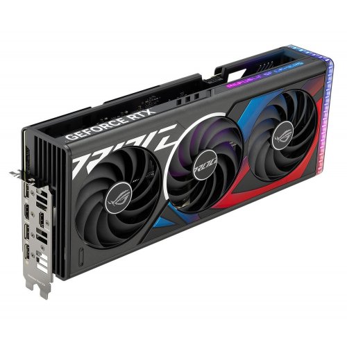 Відеокарта Asus ROG Strix GeForce RTX 4070 Ti SUPER OC 16384MB (ROG-STRIX-RTX4070TIS-O16G-GAMING FR) Factory Recertified купити з перевіркою сумісності: огляд, характеристики, ціна у Києві, Львові, Вінниці, Хмельницькому, Івано-Франківську, Україні | інтернет-магазин TELEMART.UA фото