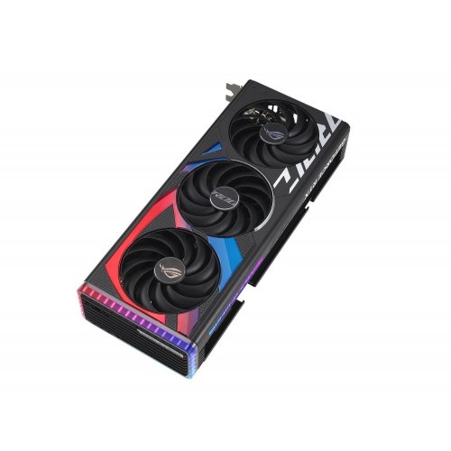 Відеокарта Asus ROG Strix GeForce RTX 4070 Ti SUPER OC 16384MB (ROG-STRIX-RTX4070TIS-O16G-GAMING FR) Factory Recertified купити з перевіркою сумісності: огляд, характеристики, ціна у Києві, Львові, Вінниці, Хмельницькому, Івано-Франківську, Україні | інтернет-магазин TELEMART.UA фото