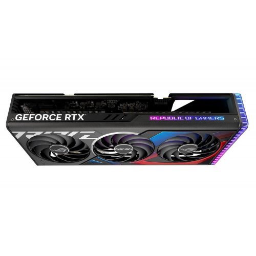 Відеокарта Asus ROG Strix GeForce RTX 4070 Ti SUPER OC 16384MB (ROG-STRIX-RTX4070TIS-O16G-GAMING FR) Factory Recertified купити з перевіркою сумісності: огляд, характеристики, ціна у Києві, Львові, Вінниці, Хмельницькому, Івано-Франківську, Україні | інтернет-магазин TELEMART.UA фото