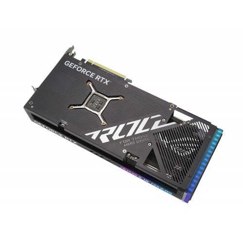 Відеокарта Asus ROG Strix GeForce RTX 4070 Ti SUPER OC 16384MB (ROG-STRIX-RTX4070TIS-O16G-GAMING FR) Factory Recertified купити з перевіркою сумісності: огляд, характеристики, ціна у Києві, Львові, Вінниці, Хмельницькому, Івано-Франківську, Україні | інтернет-магазин TELEMART.UA фото