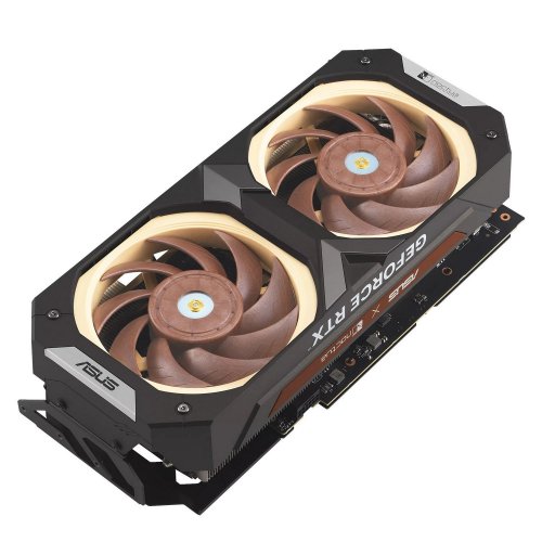 Відеокарта Asus GeForce RTX 4080 SUPER Noctua OC 16384MB (RTX4080S-O16G-NOCTUA FR) Factory Recertified купити з перевіркою сумісності: огляд, характеристики, ціна у Києві, Львові, Вінниці, Хмельницькому, Івано-Франківську, Україні | інтернет-магазин TELEMART.UA фото