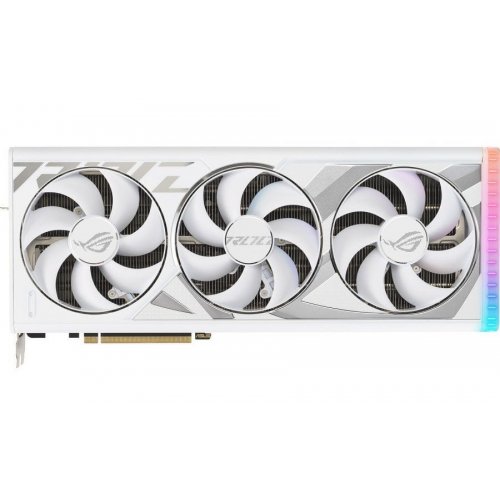 Продать Видеокарта Asus ROG Strix GeForce RTX 4080 SUPER OC White 16384MB (ROG-STRIX-RTX4080S-O16G-WHITE FR) Factory Recertified по Trade-In интернет-магазине Телемарт - Киев, Днепр, Украина фото