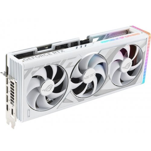 Продать Видеокарта Asus ROG Strix GeForce RTX 4080 SUPER OC White 16384MB (ROG-STRIX-RTX4080S-O16G-WHITE FR) Factory Recertified по Trade-In интернет-магазине Телемарт - Киев, Днепр, Украина фото