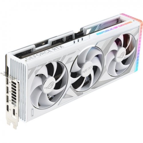 Продать Видеокарта Asus ROG Strix GeForce RTX 4080 SUPER OC White 16384MB (ROG-STRIX-RTX4080S-O16G-WHITE FR) Factory Recertified по Trade-In интернет-магазине Телемарт - Киев, Днепр, Украина фото