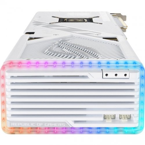 Продать Видеокарта Asus ROG Strix GeForce RTX 4080 SUPER OC White 16384MB (ROG-STRIX-RTX4080S-O16G-WHITE FR) Factory Recertified по Trade-In интернет-магазине Телемарт - Киев, Днепр, Украина фото
