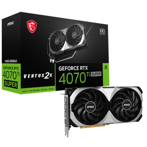 Купить Уценка видеокарта MSI GeForce RTX 4070 Ti SUPER VENTUS 2X OC 16384MB (RTX 4070 Ti SUPER 16G VENTUS 2X OC) (Следы использования, 651248) с проверкой совместимости: обзор, характеристики, цена в Киеве, Днепре, Одессе, Харькове, Украине | интернет-магазин TELEMART.UA фото