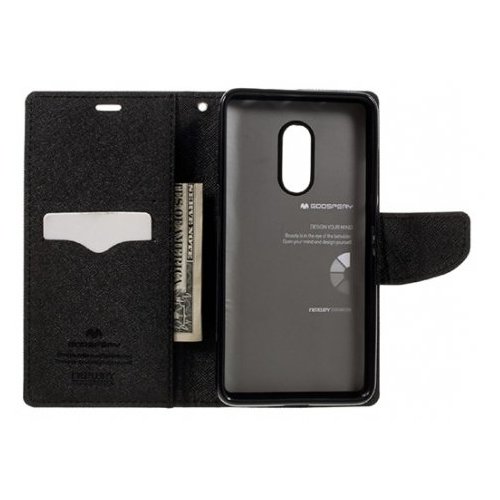 Чохол Чехол Mercury Fancy Diary series для Xiaomi Redmi Note 4 Black купити в Україні: Київ, Львів, Хмельницький, Тернопіль, Івано-Франківськ | Низька ціна, відгуки, характеристики від TELEMART фото