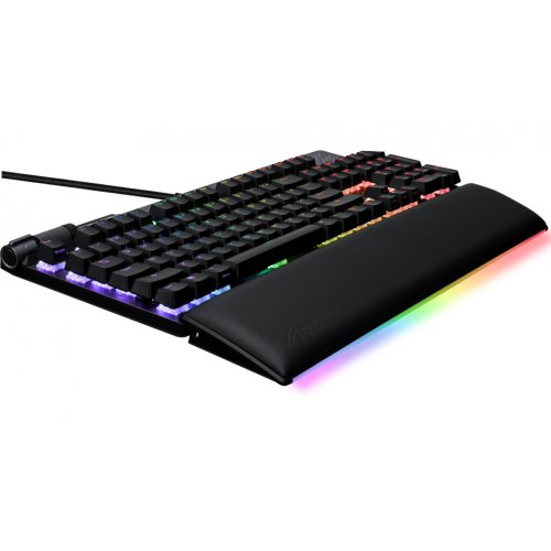 Купити Клавіатура Asus ROG Strix Flare II Animate NX Red Switch (90MP02E6-BKUA01) Black - ціна в Києві, Львові, Вінниці, Хмельницькому, Франківську, Україні | інтернет-магазин TELEMART.UA фото