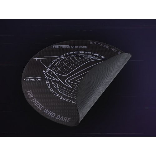 Купити Килимок під крісло Asus ROG Cosmic Mat (90GC01E0-BGW000) Black - ціна в Києві, Львові, Вінниці, Хмельницькому, Франківську, Україні | інтернет-магазин TELEMART.UA фото