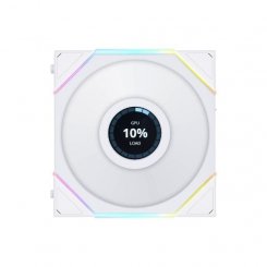 Уценка кулер для корпуса Lian Li Uni Fan TL LCD 120 (G99.12TLLCD1W.00) White (Ушкодження упаковки, 651879)