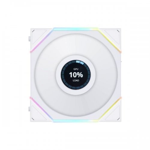 Купить Уценка кулер для корпуса Lian Li Uni Fan TL LCD 120 (G99.12TLLCD1W.00) White (Ушкодження упаковки, 651879) с проверкой совместимости: обзор, характеристики, цена в Киеве, Днепре, Одессе, Харькове, Украине | интернет-магазин TELEMART.UA фото