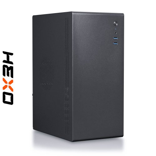 Комп'ютер HEXO Office Intel Base (HOB-12100-16S240BK) Black купити в Україні: Київ, Львів, Хмельницький, Тернопіль | Низька ціна, відгуки, характеристики від TELEMART фото