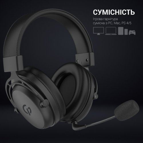 Купить Наушники GamePro HS1260BT Black - цена в Харькове, Киеве, Днепре, Одессе
в интернет-магазине Telemart фото